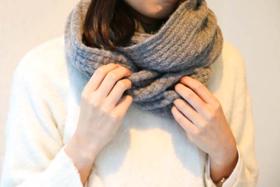 Text テクスト ロイヤルベビーアルパカ スヌード Text テクスト ロイヤルベビーアルパカ スヌード Text テクスト